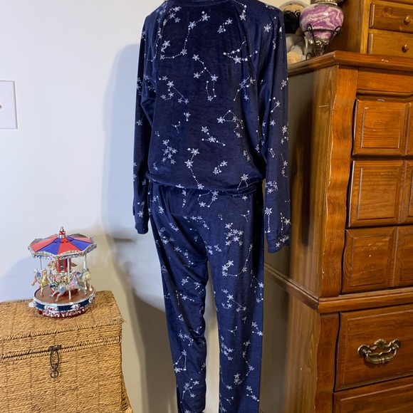 XOXO Blue Starry Night Constellations Pajama Set - Picture 8 of 12